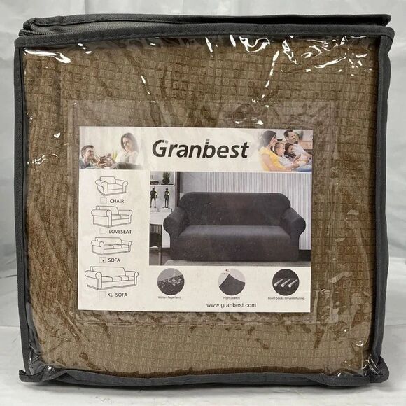 Granbest Premium Water Repellent Sofa Cover High Stretch Couch Slipcover ca329 - Picture 1 of 6